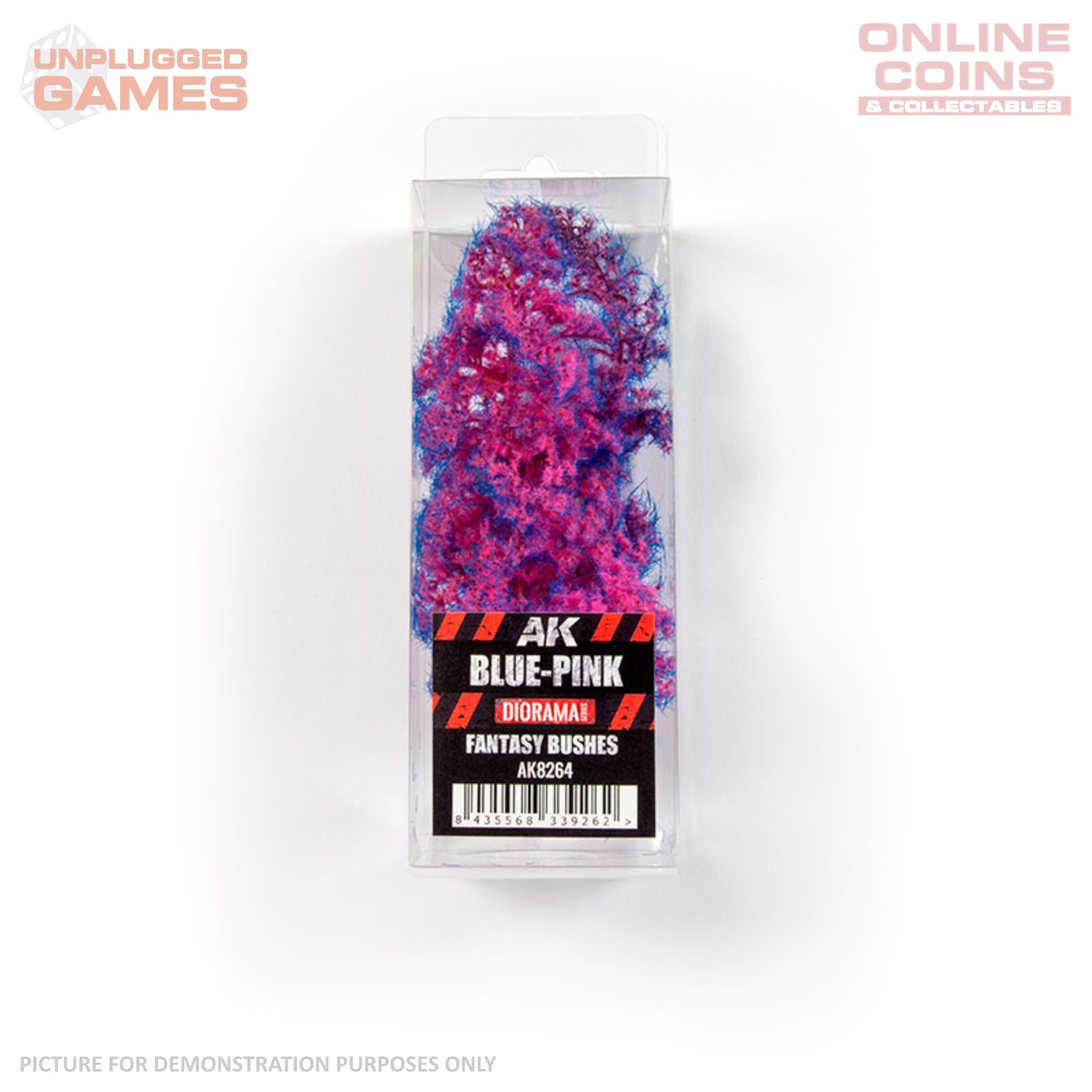 AK Interactive - Dioramas - Blue-Pink Fantasy Bushes 1/35